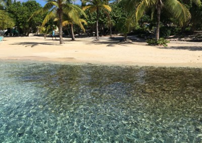Perfect water- around the island